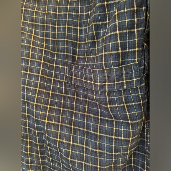 Mens Vintage Tōgo Plaid Cotton Robe - Picture 11 of 11